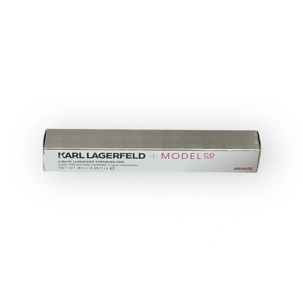 new Karl Lagerfeld x Modelco ᨎ Limited Ed Liquid Luminizer Strobing Pen ᨎ Bronze
